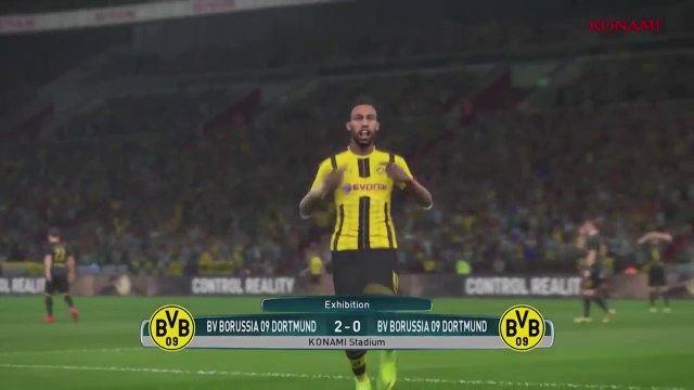 Quand Aubameyang défie Kagawa sur PES 2017 !