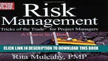 [PDF] Risk Management, Tricks of the Trade for Project Managers Full Colection