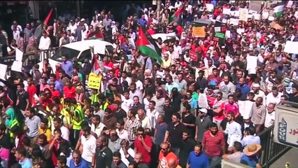 Jordanians protest signing of gas deal with Israel