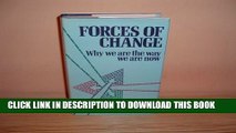 [Read PDF] Forces of Change: Why We are the Way We are Now Download Free