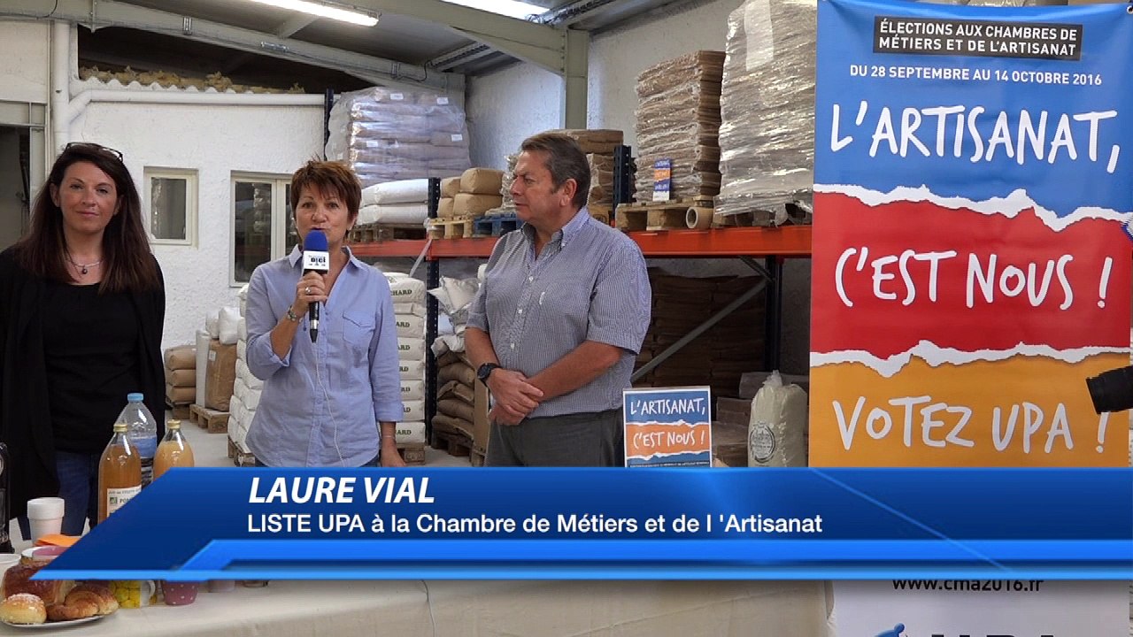 Alpes de haute Provence:Conférence de presse de l'UPA à MALIJAI