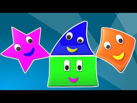 moldam música | aprender formas em português | canções infantis | Shapes Song