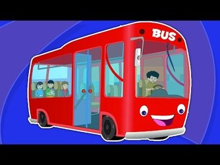 Descargar video: rodas no ônibus | miúdos populares rimas | jardim de infância | Wheels on the Bus Rhyme