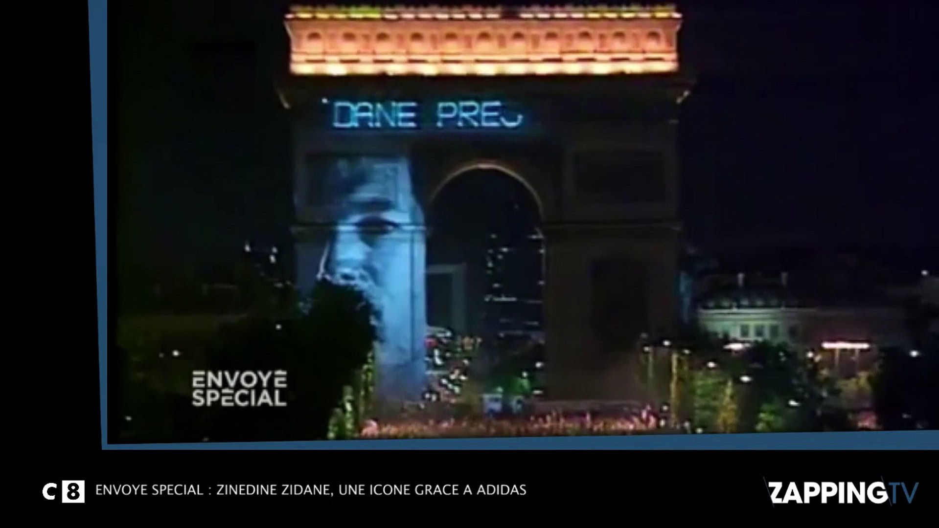 Envoyé spécial : Zinédine Zidane, une véritable icône propulsée par Adidas  (Vidéo) - Vidéo Dailymotion
