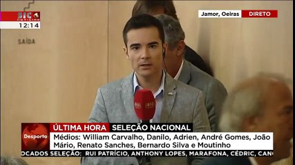 A estranha dança de Fernando Santos em direto