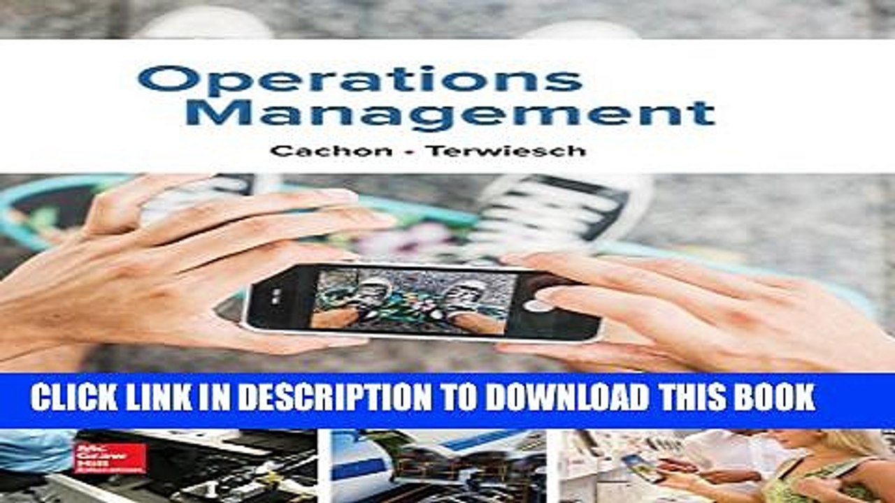 [PDF] Operations Management, 1e Full Online