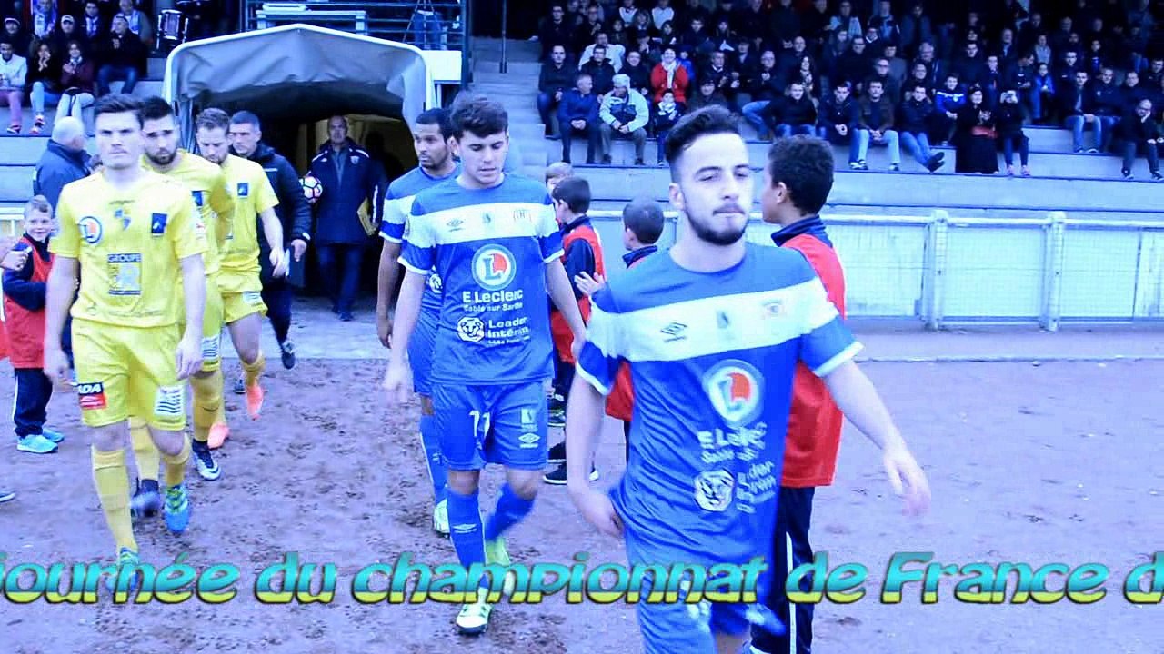 Sable FC - St Brieuc les buts, les occasions et une réaction