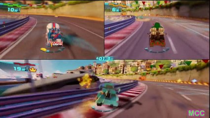 Cars 2 The Game Mater the Greater vs Tokyo Mater vs Materhosen 3 Player Attack Mode Race