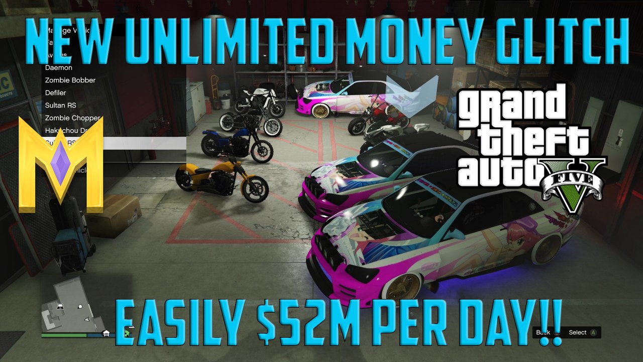 GTA 5 Online Glitches - NEW "Unlimited Money Glitch" - DUPE Lowriders - $50M+ Per Day!