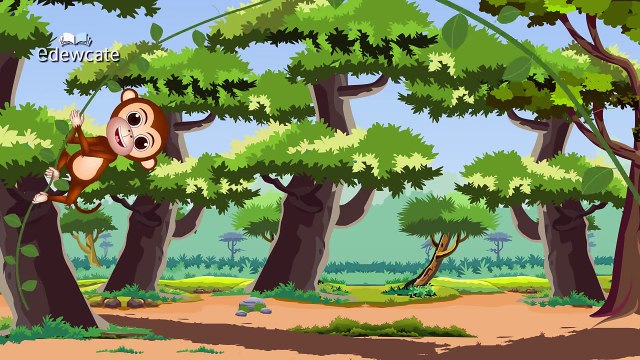 The Finger Family Monkeys Family Nursery Rhyme | Finger Family Songs For Children