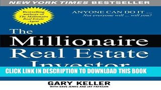 Ebook The Millionaire Real Estate Investor Free Read