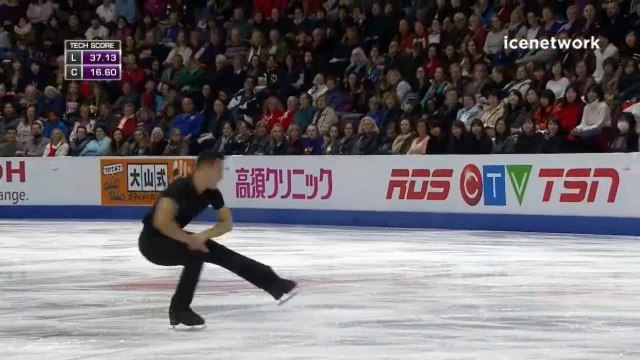 Patrick CHAN SP 2016 Skate Canada