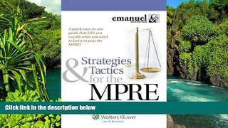 Full [PDF]  Strategies and Tactics for the MPRE (Multistate Professional Responsibility Exam)
