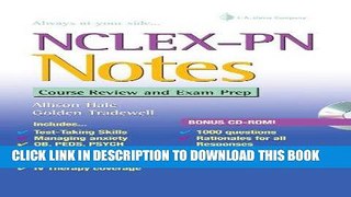 Read Now NCLEX-PN Notes: Course Review and Exam Prep (Davis s Notes Book) PDF Online