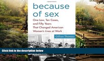 READ FULL  Because of Sex: One Law, Ten Cases, and Fifty Years That Changed American Women s Lives