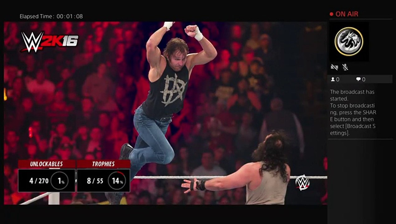 xDGamingx Live wwe2K16