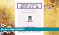 eBook Here Power TOEFL Deluxe 5.0 CDROM: For the Computer Based TOEFL Test (Power TOEFL CDROM  