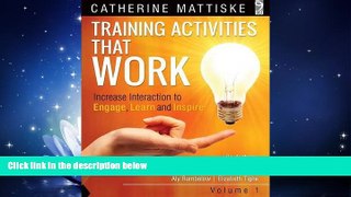Choose Book Training Activities That Work Volume 1