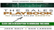 Ebook The Sales Playbook: for Hyper Sales Growth Free Read