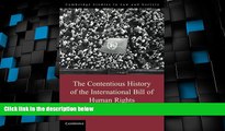 Big Deals  The Contentious History of the International Bill of Human Rights (Cambridge Studies in