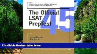 Books to Read  The Official LSAT PrepTest 45  Full Ebooks Most Wanted