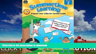 READ BOOK  Summertime Learning: Prepare Your Child for Grade 2 FULL ONLINE