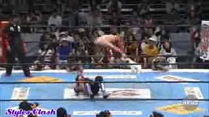 AJ Styles vs Hiroshi Tanahashi G1-Climax 25 Highlights