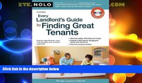 Big Deals  Every Landlord s Guide to Finding Great Tenants  Full Read Most Wanted