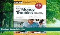 Big Deals  Solve Your Money Troubles: Debt, Credit   Bankruptcy  Best Seller Books Best Seller