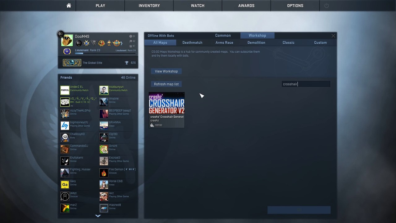How to be a PRO in COUNTER STRIKE - CS GO CROSSHAIR SETTINGS Tips and Tricks Tutorial