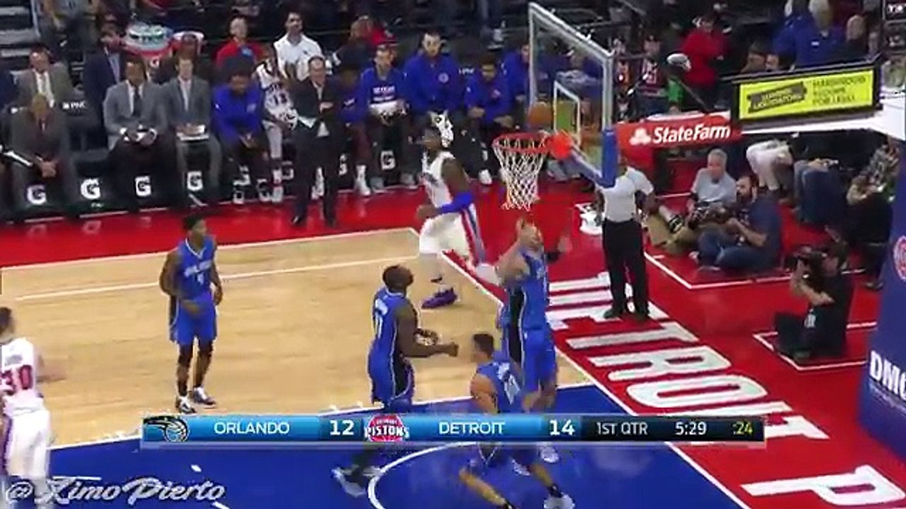 Orlando Magic vs Detroit Pistons - Full Game Highlights - October 28, 2016 - 2016-17 NBA Season