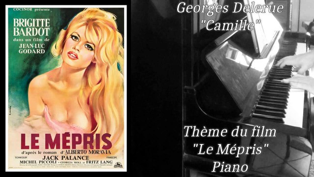 Georges Delerue - Le Mépris - Piano