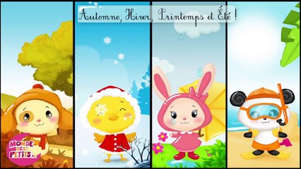 Les saisons - Chanson pour enfants - Les Titounis
