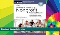 Must Have  Starting   Building a Nonprofit: A Practical Guide (Starting   Building a Nonprofit