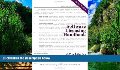 Big Deals  Software Licensing Handbook, Second Edition  Best Seller Books Best Seller