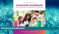 Fresh eBook Strategies for Teaching Students with Learning and Behavior Problems, Enhanced