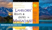 Books to Read  Landlords  Rights   Duties in Massachusetts: With Forms (Landlord s Legal Guide in