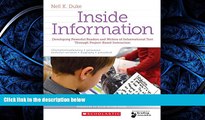 Fresh eBook Inside Information: Developing Powerful Readers and Writers of Informational Text