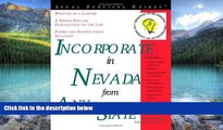 Big Deals  Incorporate in Nevada from Any State  Full Ebooks Most Wanted