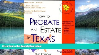 Big Deals  How to Probate an Estate in Texas (How to Probate   Settle an Estate in Texas)  Best