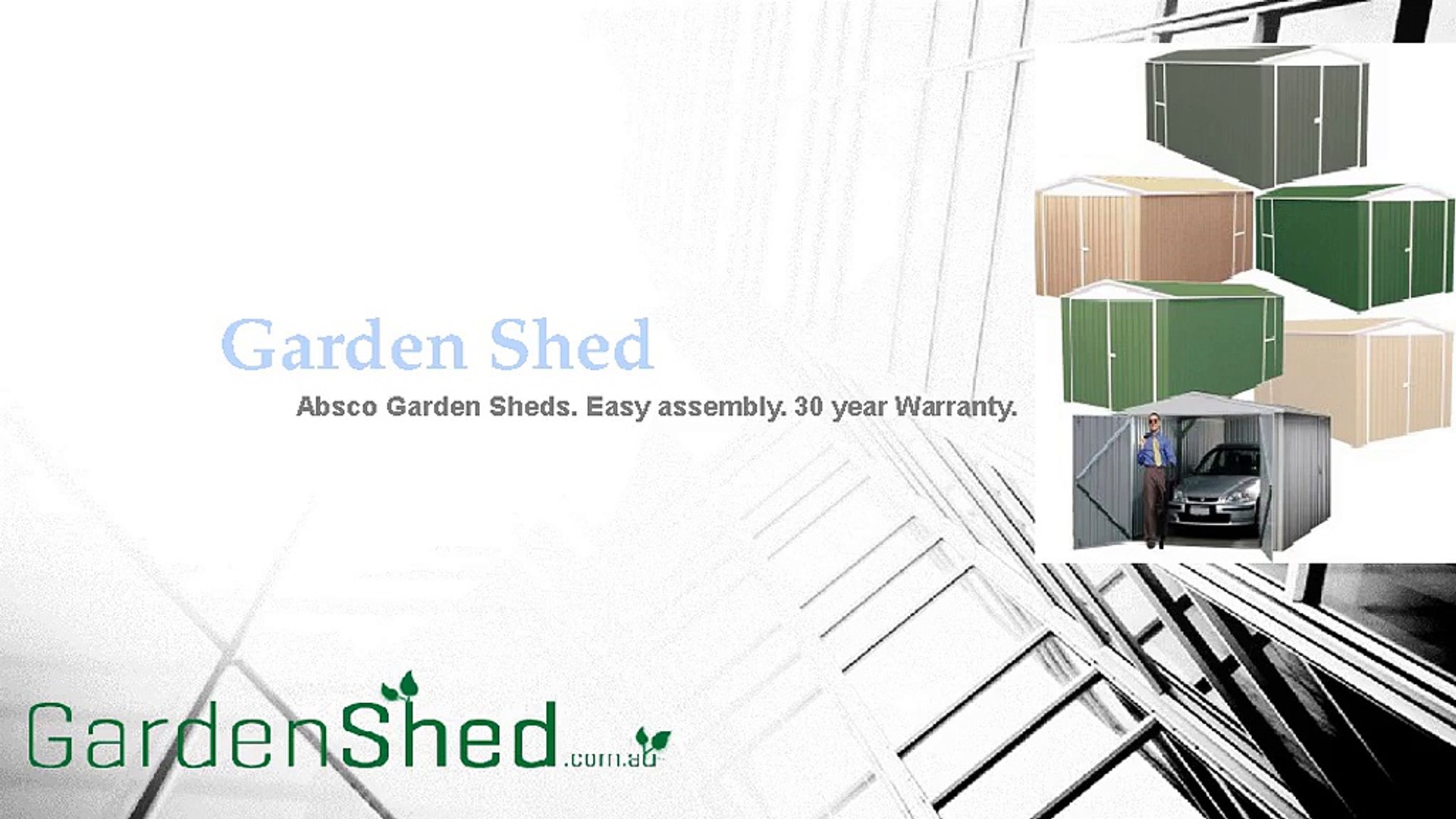 Buy Absco Garden Shed Online | Garden Shed