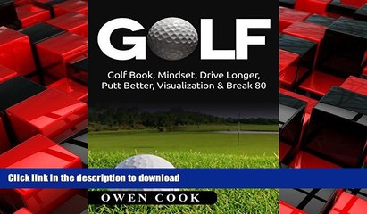 FAVORIT BOOK Golf: Golf Book, Mindset, Drive Longer, Putt Better, Visualization   Break 80 (Play