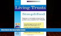 Books to Read  Living Trusts Simplified: With Forms-on-CD (Law Made Simple)  Best Seller Books