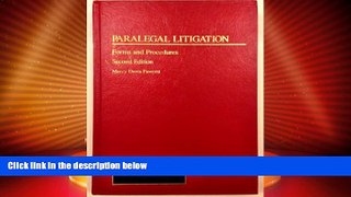 Big Deals  Paralegal Litigation: Forms and Procedures (Paralegal Litigation Library)  Best Seller