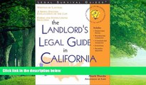 Big Deals  The Landlord s Legal Guide in California (Landlord s Rights and Responsibilitis in