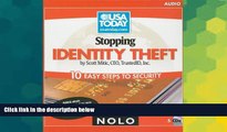 Must Have  Stopping Identity Theft: 10 Easy Steps to Security  READ Ebook Full Ebook