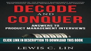 [Ebook] Decode and Conquer: Answers to Product Management Interviews Download online