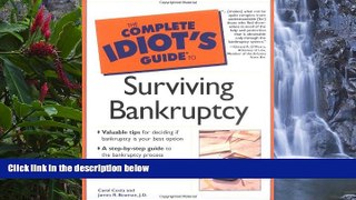 Big Deals  The Complete Idiot s Guide to Surviving Bankruptcy  Best Seller Books Best Seller