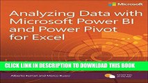 [EBOOK] DOWNLOAD Analyzing Data with Power BI and Power Pivot for Excel (Business Skills) READ NOW