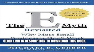 [Ebook] The E-Myth Revisited: Why Most Small Businesses Don t Work and What to Do About It
